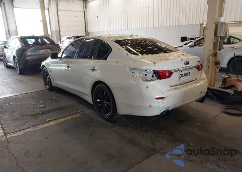 2014 Infiniti Q50 from USA, damaged, VIN JN1BV7AP4EM691647